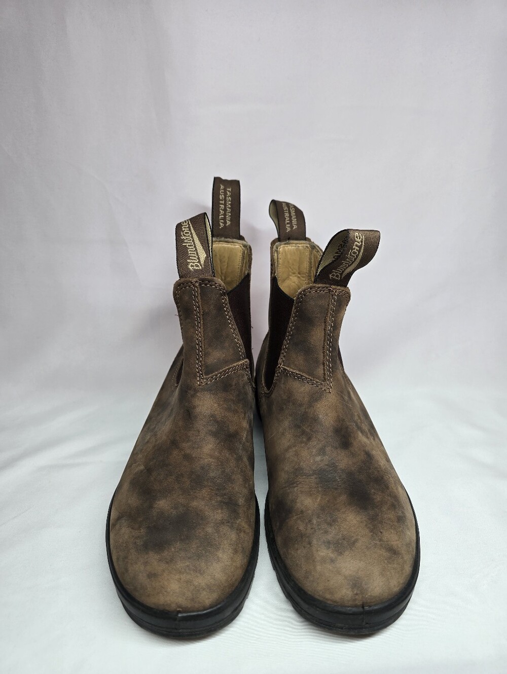 Blundstone #585 Classics leather boots in rustic brown AU 3.5 US women's 6.5 - Picture 2 of 10
